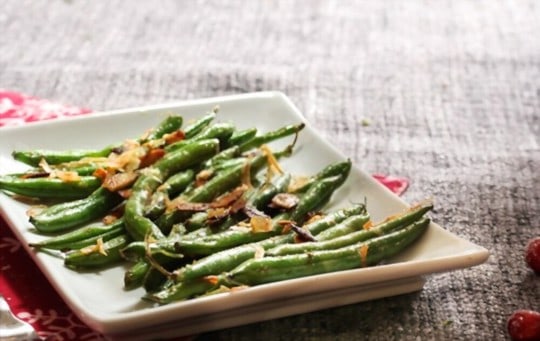 roasted green beans with shallots