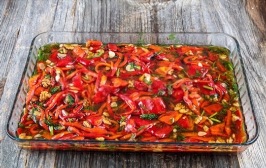 roasted pepper salad