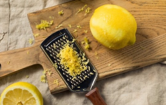 what is lemon peel