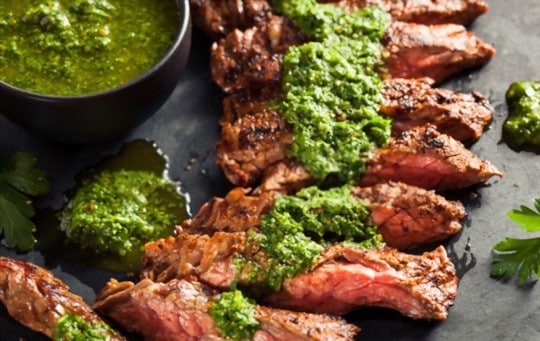 why consider serving side dishes with chimichurri steak