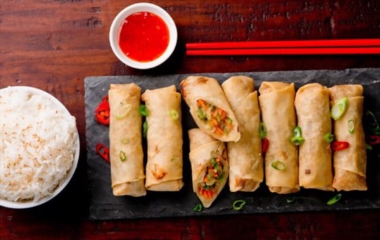 why consider serving side dishes with egg rolls