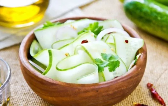 balsamic cucumber salad