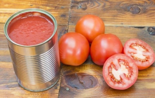 canned crushed tomatoes