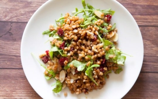 chipotle and toasted walnut wheatberry salad