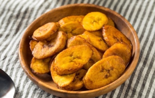 crunchy fried plantains