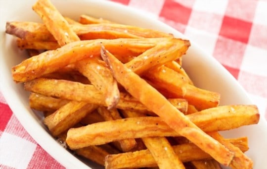 crunchy sweet potato fries