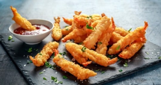 why consider serving a side dish with tempura shrimp