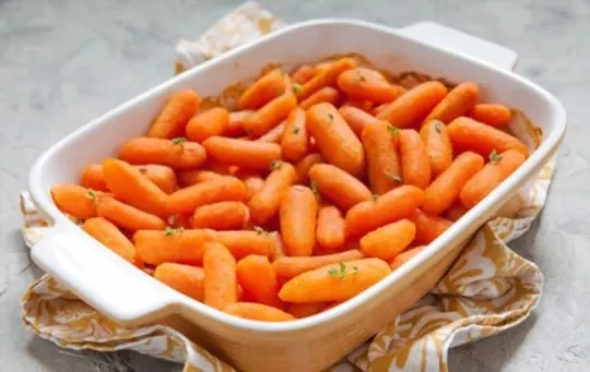 buttered baby carrots