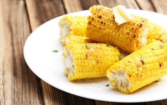 buttered sweet corns