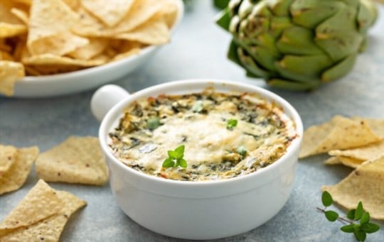 buttery creamed spinach dip