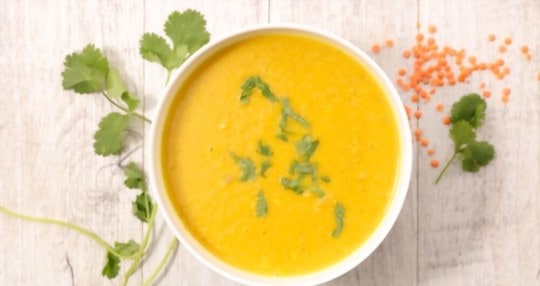 creamy lentil soup