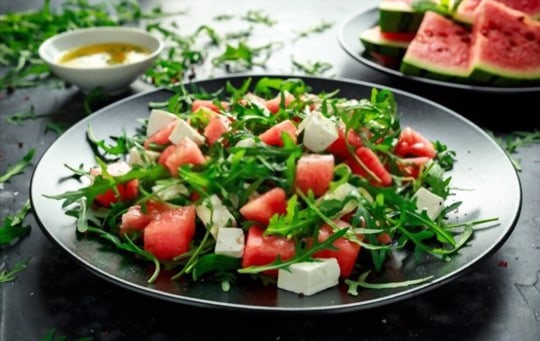 feta and watermelon salad