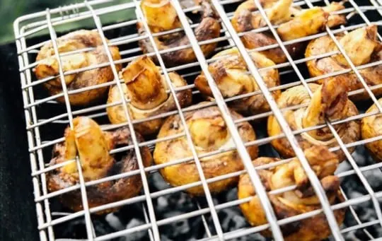 grilled mushrooms