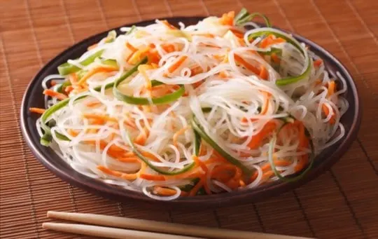 rice noodle salad