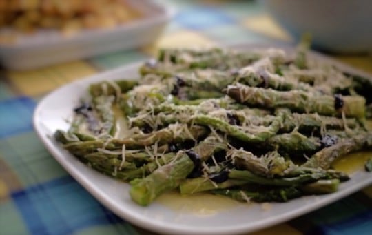 roasted parmesan asparagus