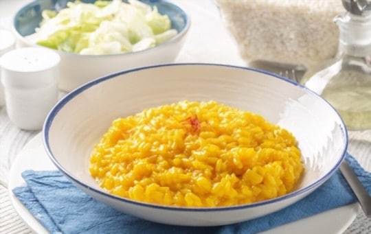 why consider serving side dishes with saffron risotto