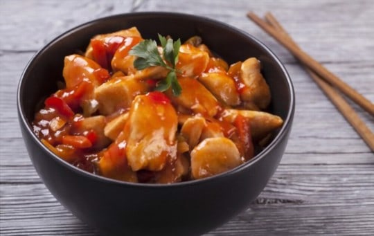 why consider serving side dishes with sweet and sour chicken