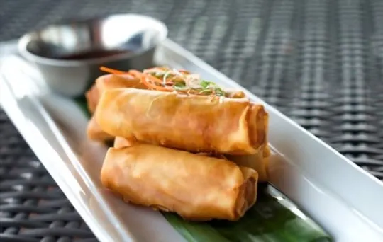 chinese vegetable spring rolls