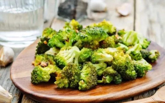 garlicky crispy broccoli