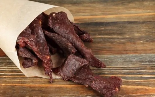 how to serve beef jerky