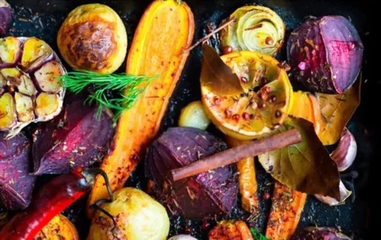 mixed roasted vegetables
