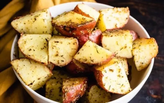 roasted red new potatoes