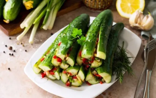 sauteed korean cucumber