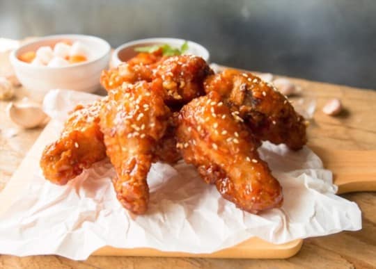 why consider serving side dishes with korean fried chicken