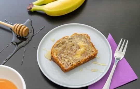 honey glazed banana bread
