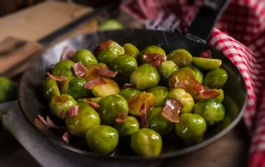 honey roasted brussel sprouts