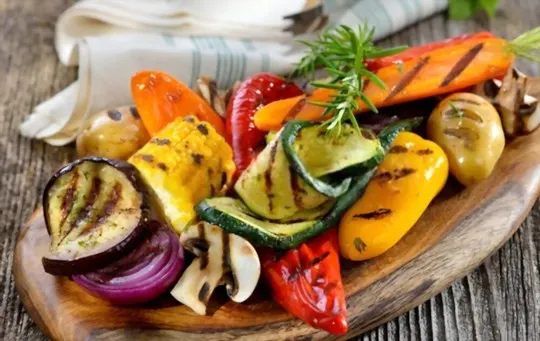 roasted vegetable platter