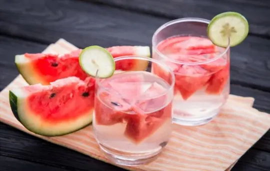 watermelon water