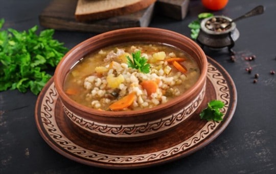 why consider serving side dishes with beef barley soup