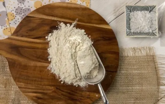 mix cornstarch and allpurpose flour