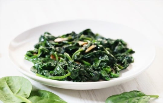 sauteed spinach with garlic