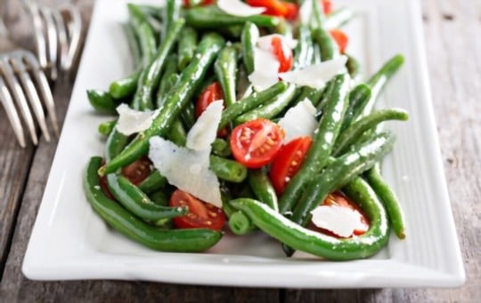 tomato with green beans salad