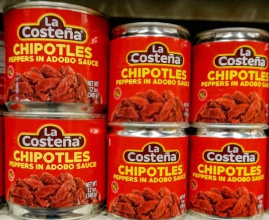 canned chipotle peppers