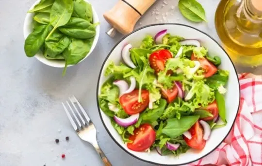 fresh veggie salad
