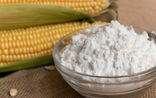 mix corn flour and cornstarch