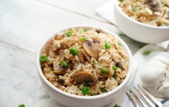 mushroom rice pilaf