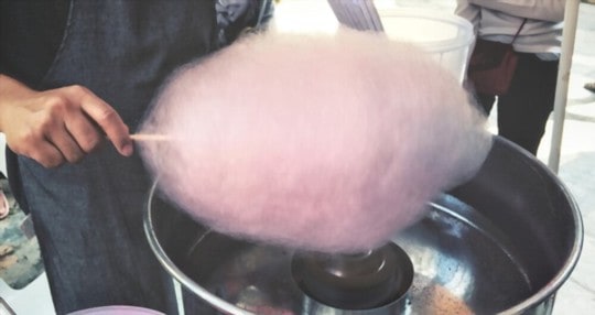 what does cotton candy taste like