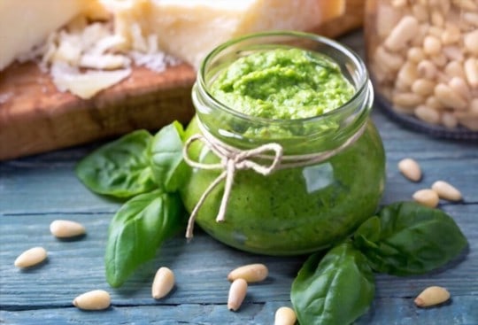 why consider serving side dishes with arugula pesto