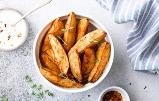 why consider serving side dishes with potato wedges