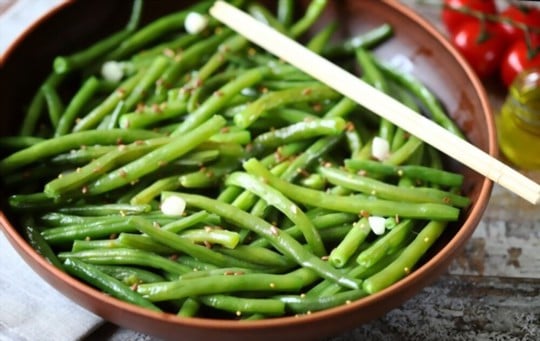 green beans with toasted almonds garlic and shallots